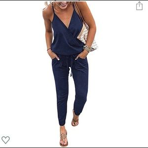Navy blue jumpsuit - BNWOT Size M